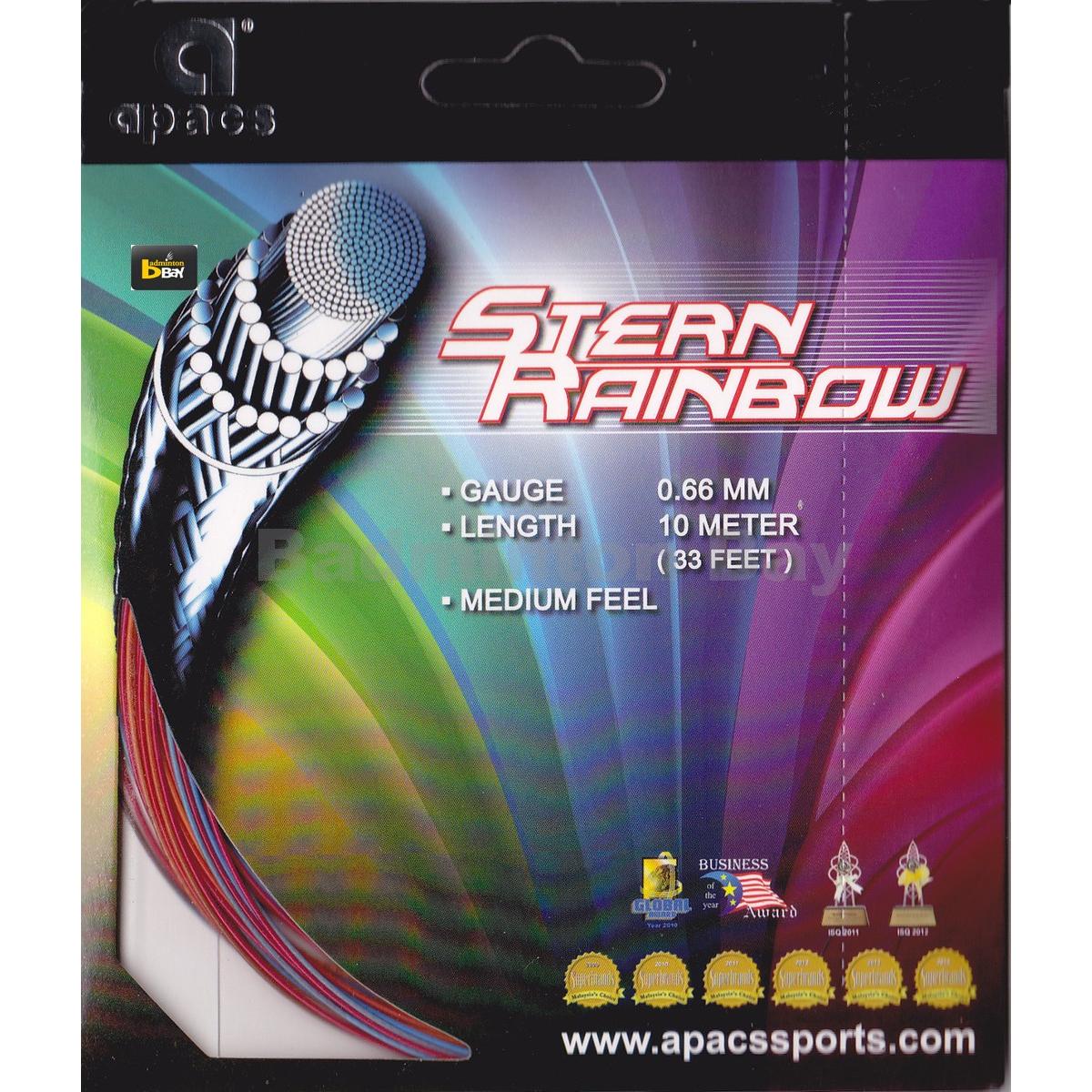 Apacs Stern Rainbow (rainbow coloured strings)